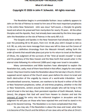 THE REVELATION--Introduction
